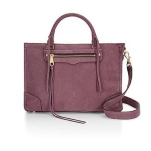 Purple Rebecca Minkoff Reagan Satchel Tote